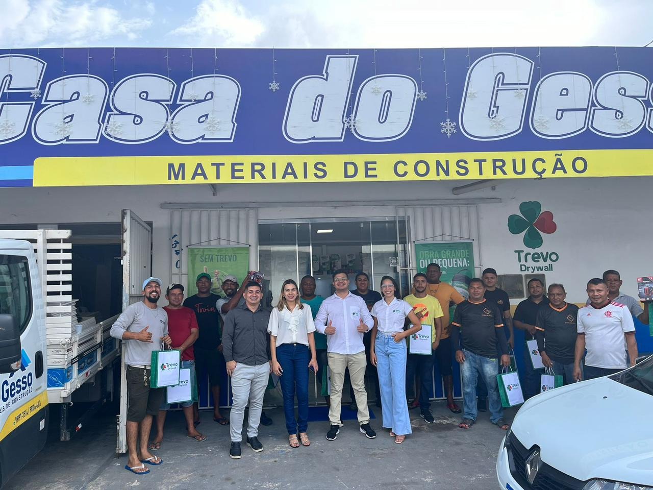 Roda de conversa na Casa do Gesso - Denominada “Café com Consultor”, ação contou com o sorteio de brindes