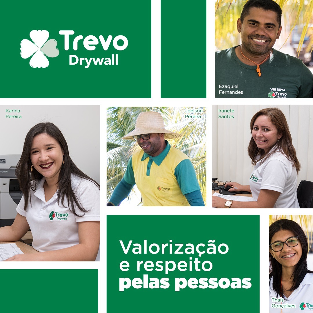 Por que os funcionários da Trevo Drywall são mais felizes - Autonomia e ambiente de negócios onde todos prosperam colaboram com a baixa rotatividade