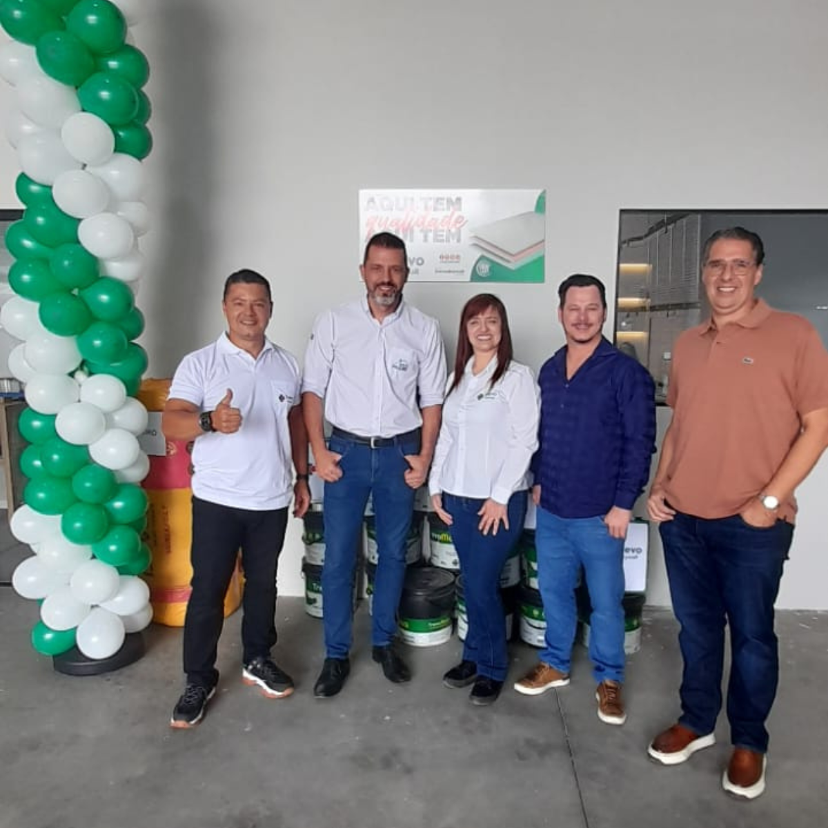 Trevo participa de inauguração da Ecoframe em Indaiatuba - Ecoframe fabrica telhas e perfis estruturais de aço galvanizado e distribui chapas de drywall