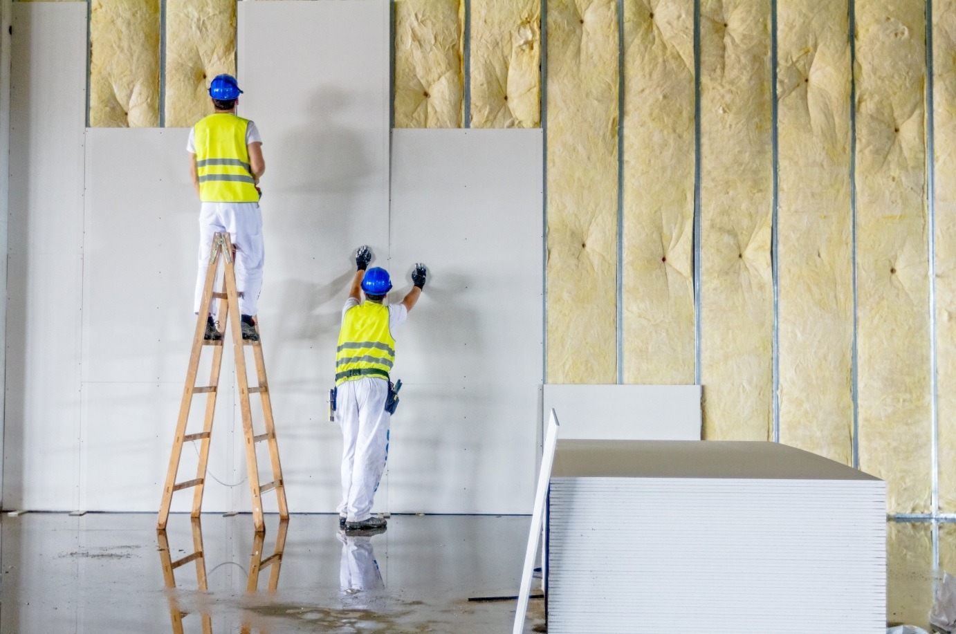 A construção que prevalecerá - A lista de benefícios do drywall é tão grande quanto a quantidade de entulho gerada pelos métodos antigos