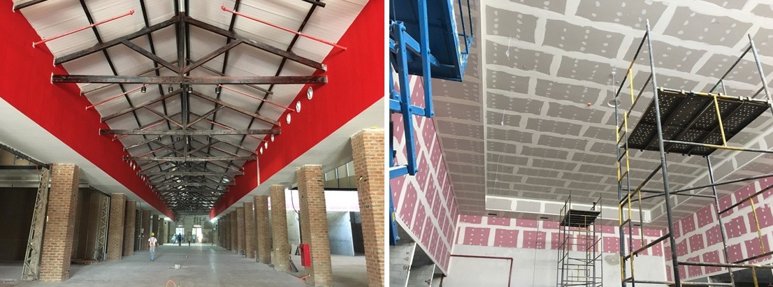 Boas compras! - Por que não faz sentido construir um shopping center sem utilizar drywall